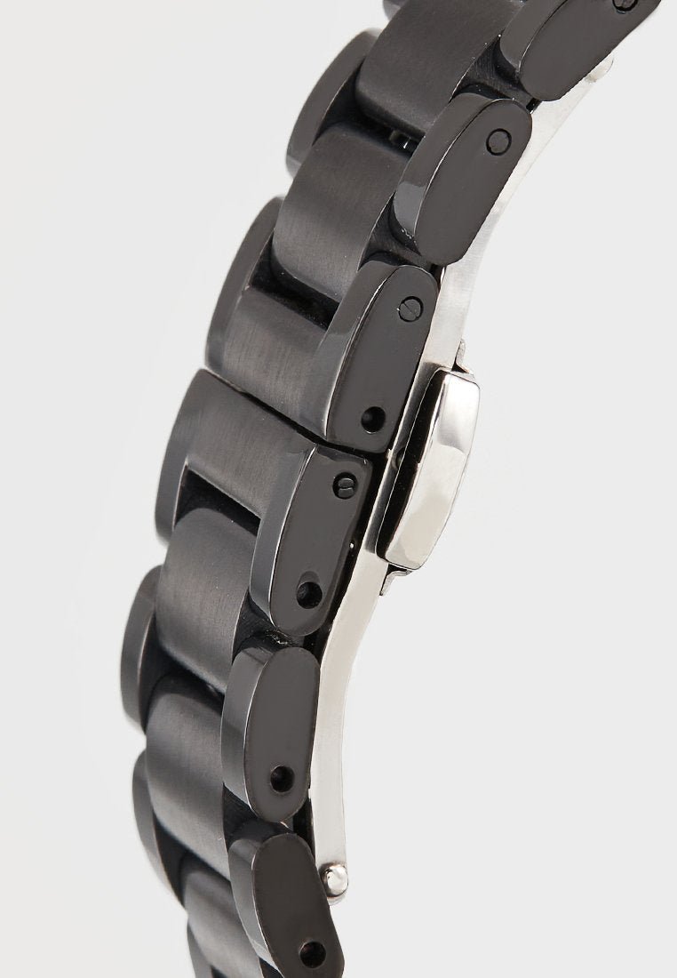 U.S. POLO USP8093BK Olympia Black Stainless Steel Bracelet - Κοσμηματοπωλείο Goldy