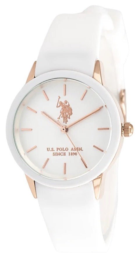 U.S. POLO USP8153WH Skyler White Silicon Strap - Κοσμηματοπωλείο Goldy