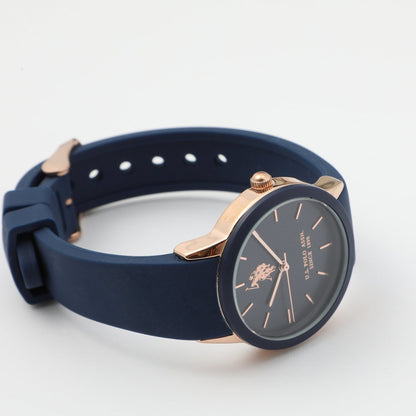 U.S. POLO USP8155BL Skyler Blue Silicon Strap - Κοσμηματοπωλείο Goldy