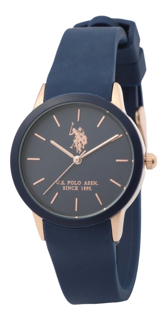 U.S. POLO USP8155BL Skyler Blue Silicon Strap - Κοσμηματοπωλείο Goldy