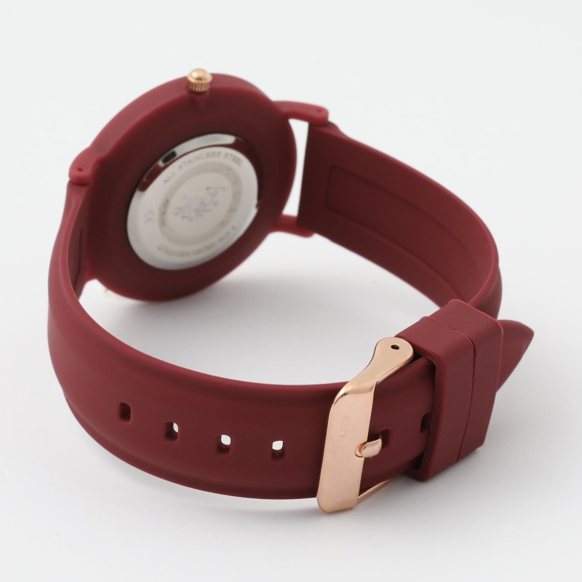 U.S. POLO USP8160RD Lucy Red Silicon Strap - Κοσμηματοπωλείο Goldy