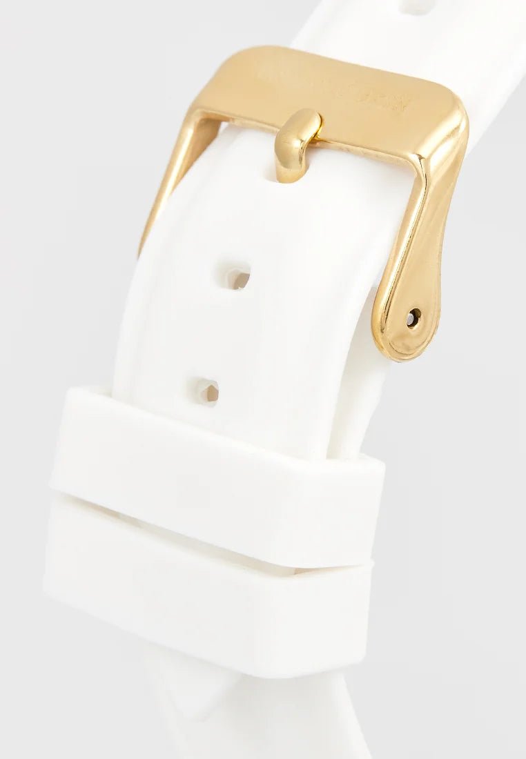 U.S. POLO USP8162IV Lucy White Silicon Strap - Κοσμηματοπωλείο Goldy